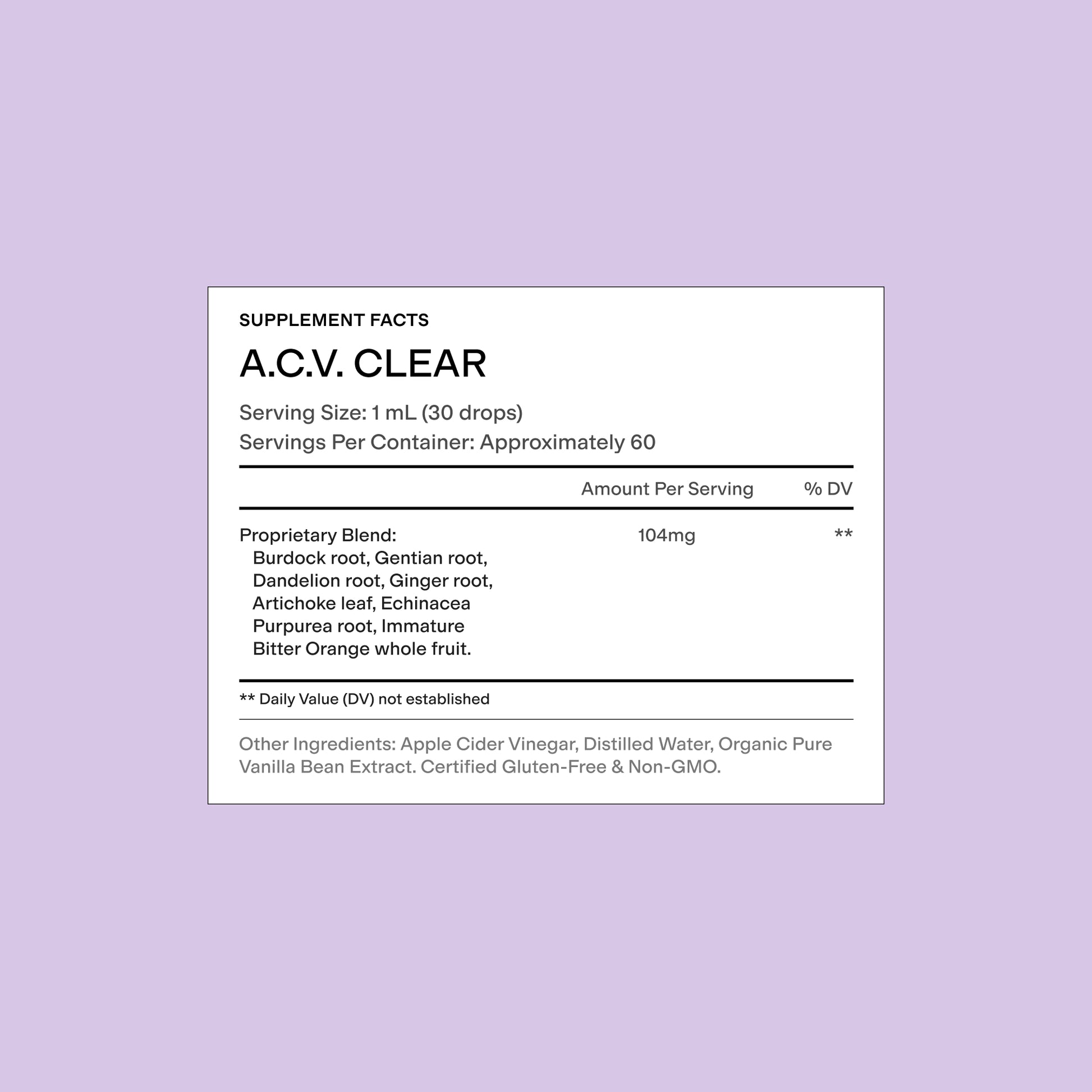A.C.V. CLEAR